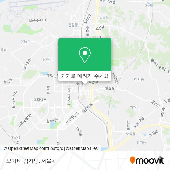 모가비 감자탕 지도