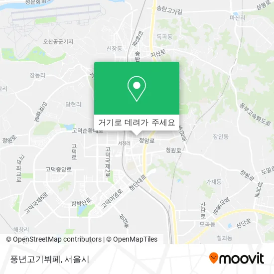풍년고기뷔페 지도