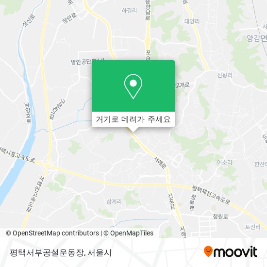 평택서부공설운동장 지도