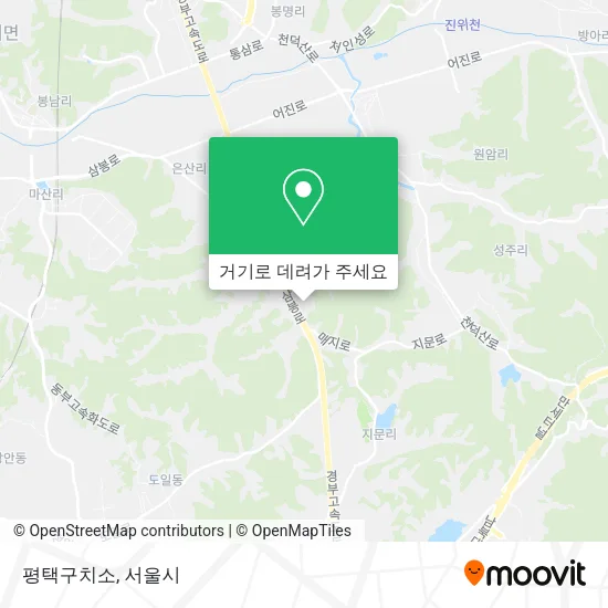 평택구치소 지도