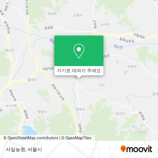서일농원 지도