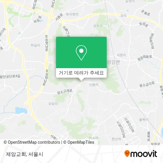 제암교회 지도