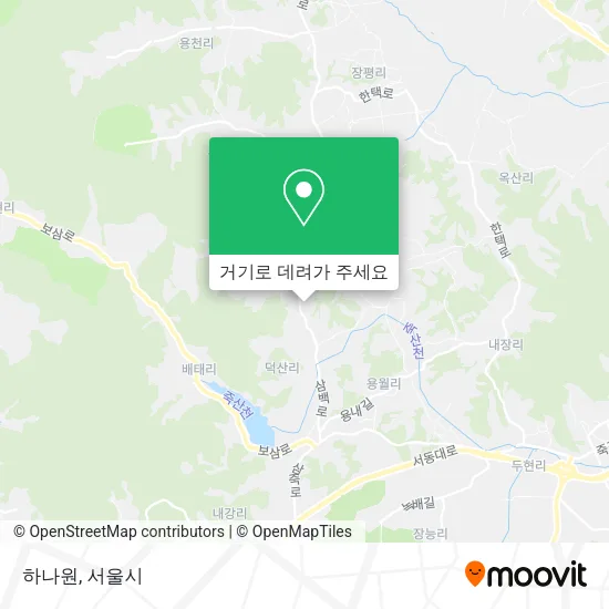 하나원 지도