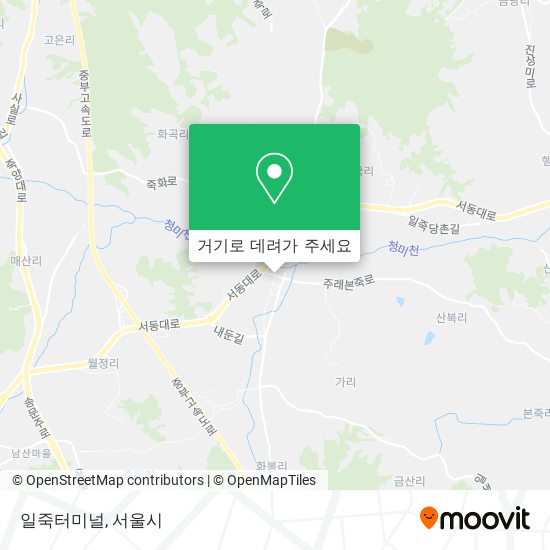 일죽터미널 지도