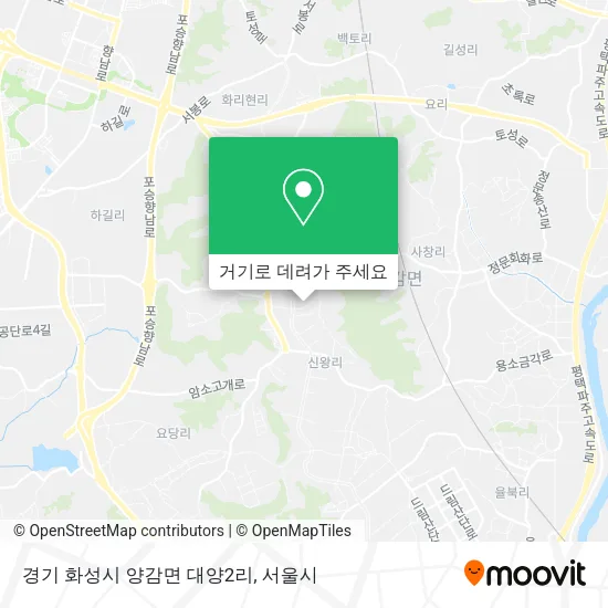 경기 화성시 양감면 대양2리 지도