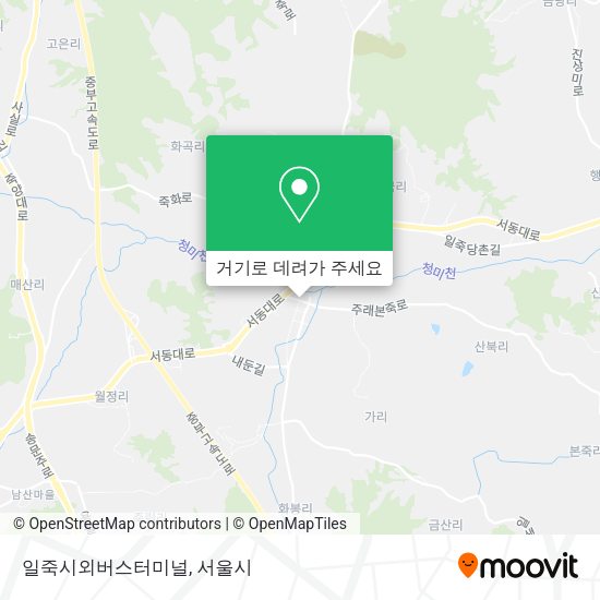 일죽시외버스터미널 지도