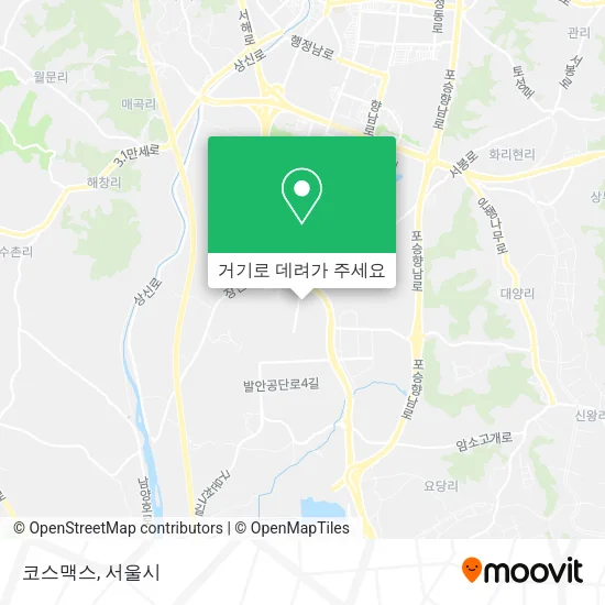 코스맥스 지도