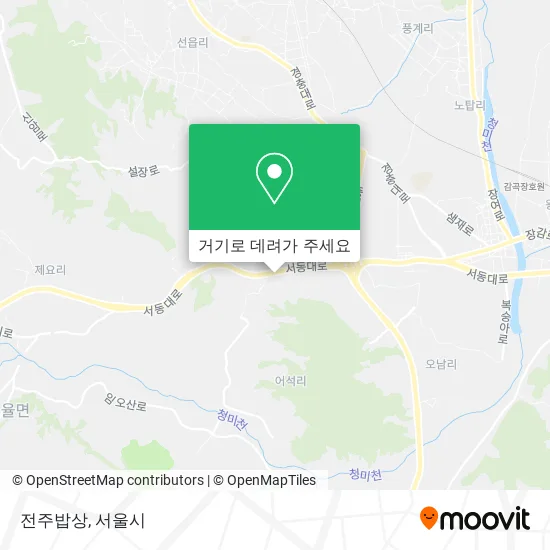전주밥상 지도