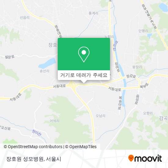 장호원 성모병원 지도