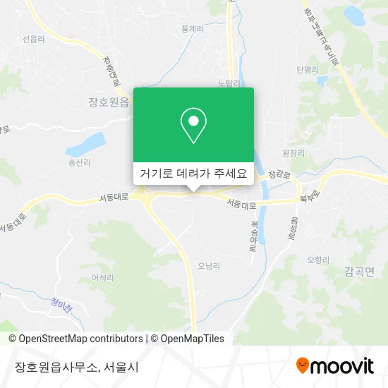 장호원읍사무소 지도