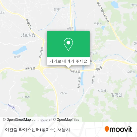 이천쌀 라이스센터(정미소) 지도
