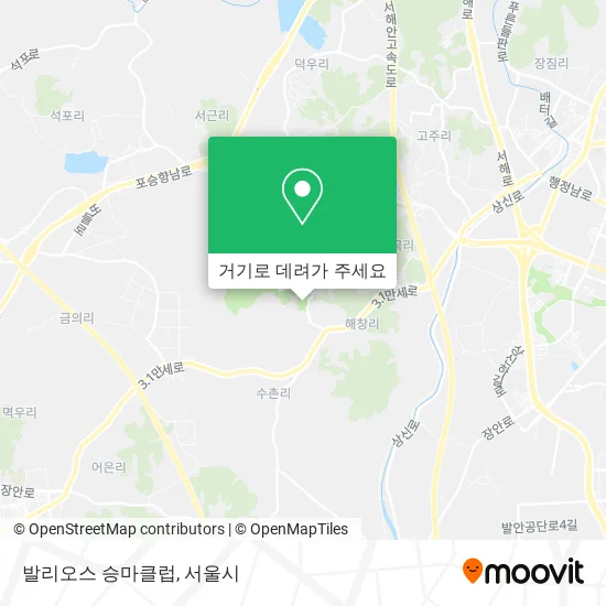 발리오스 승마클럽 지도