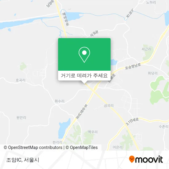조암IC 지도
