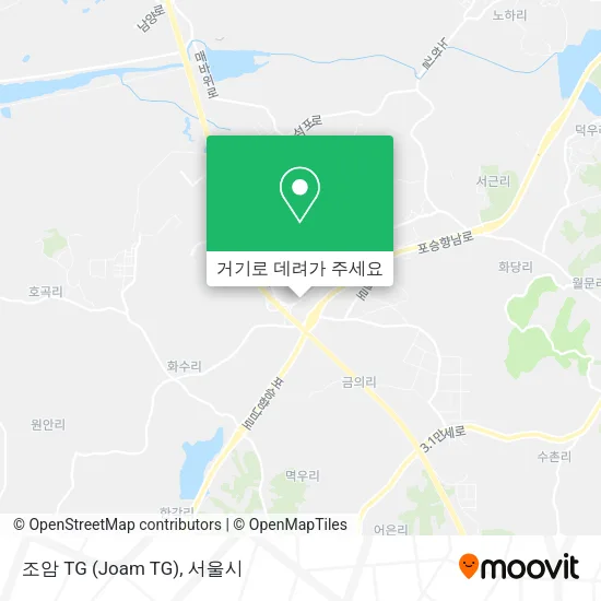 조암 TG (Joam TG) 지도