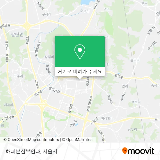 해피본산부인과 지도