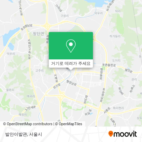 발안이발관 지도