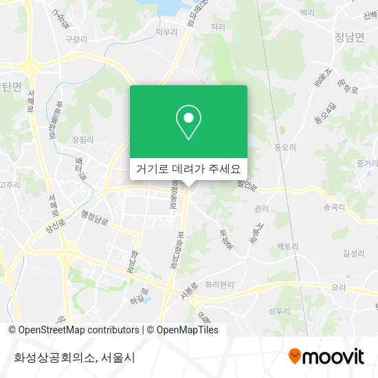 화성상공회의소 지도