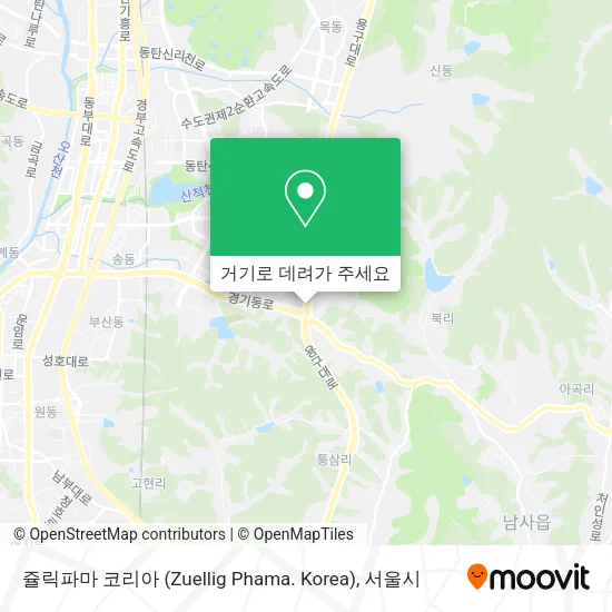 쥴릭파마 코리아 (Zuellig Phama. Korea) 지도