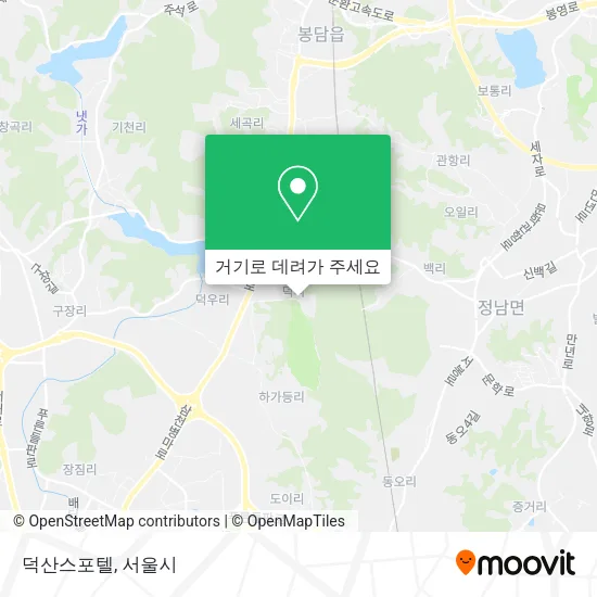 덕산스포텔 지도
