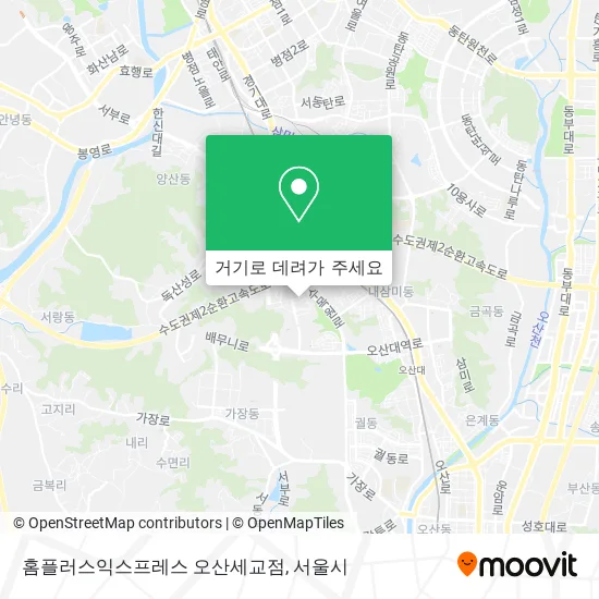 홈플러스익스프레스 오산세교점 지도