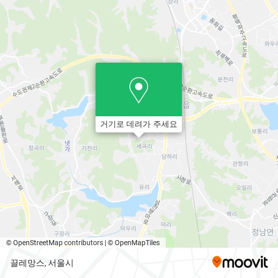 끌레망스 지도