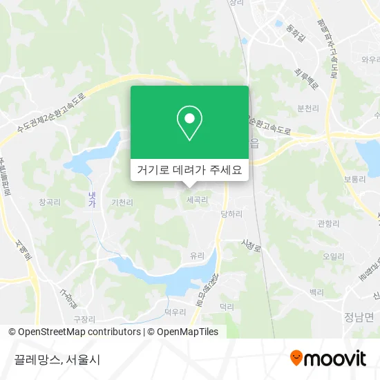 끌레망스 지도