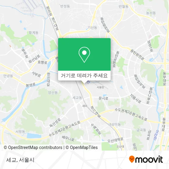 세교 지도