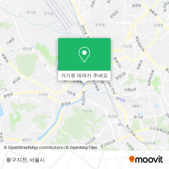 황구지천 지도