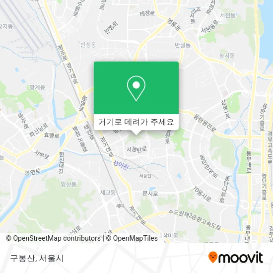 구봉산 지도