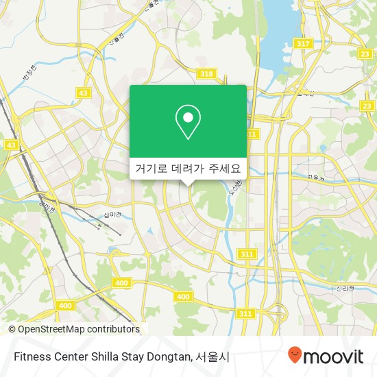 Fitness Center Shilla Stay Dongtan 지도