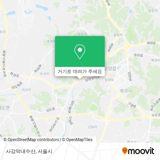 사강막내수산 지도