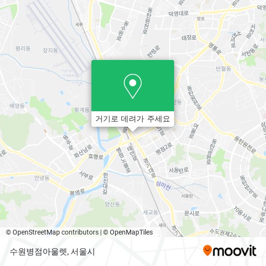 수원병점아울렛 지도