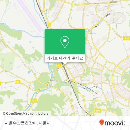 서울수산풍천장어 지도