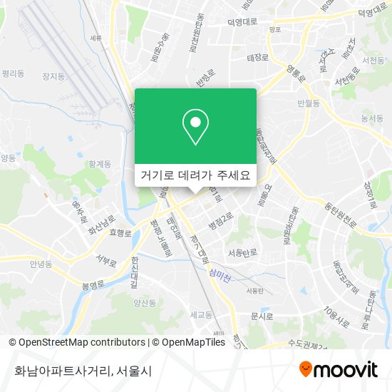 화남아파트사거리 지도