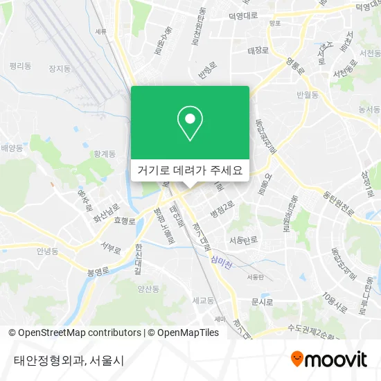 태안정형외과 지도