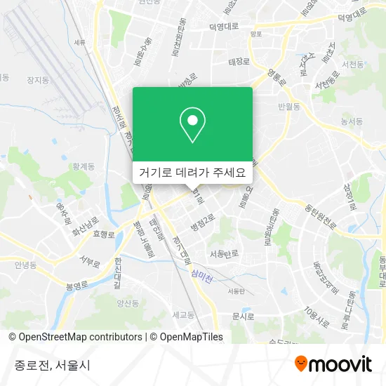 종로전 지도