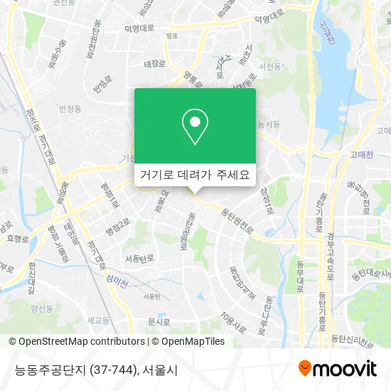 능동주공단지 (37-744) 지도