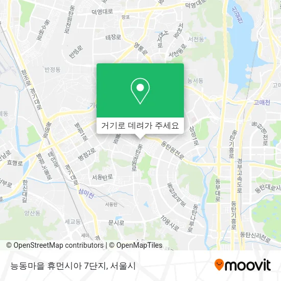 능동마을 휴먼시아 7단지 지도