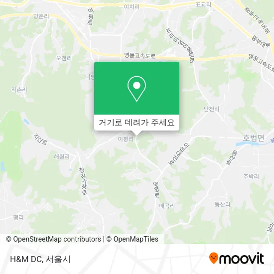 H&M DC 지도