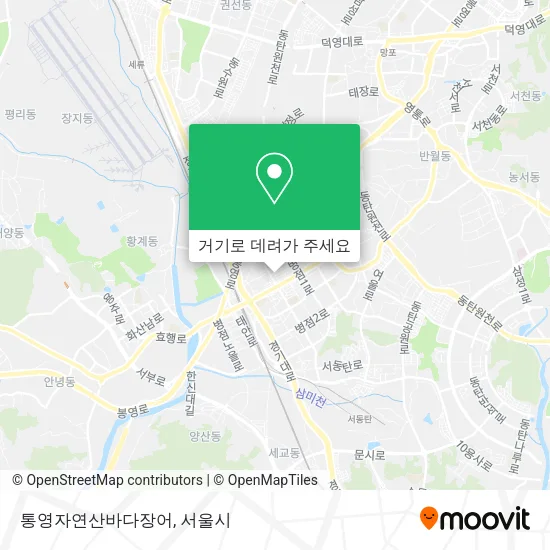 통영자연산바다장어 지도