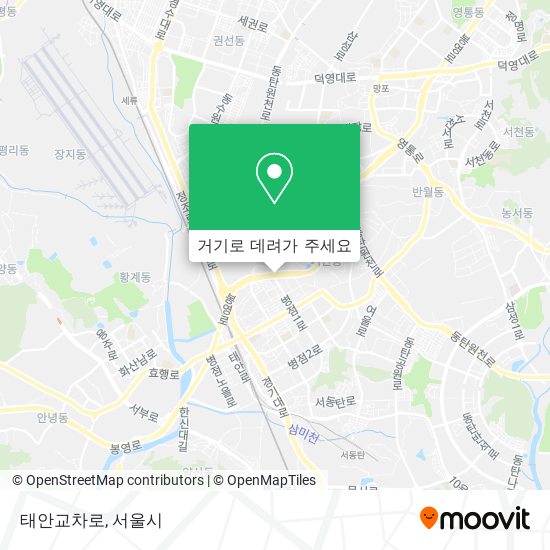 태안교차로 지도