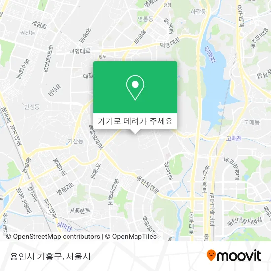 용인시 기흥구 지도