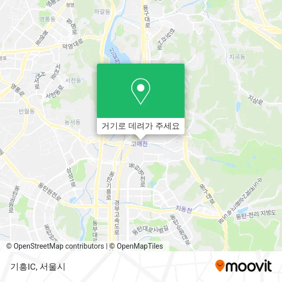 기흥IC 지도