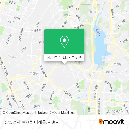 삼성전자 DSR동 미래홀 지도