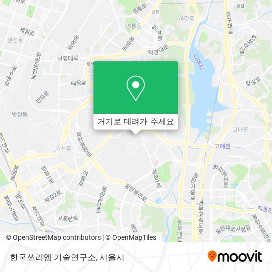 한국쓰리엠 기술연구소 지도