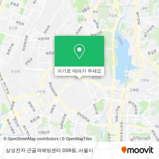 삼성전자 근골격예방센터 DSR동 지도