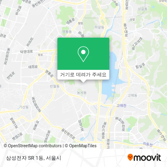 삼성전자 SR 1동 지도