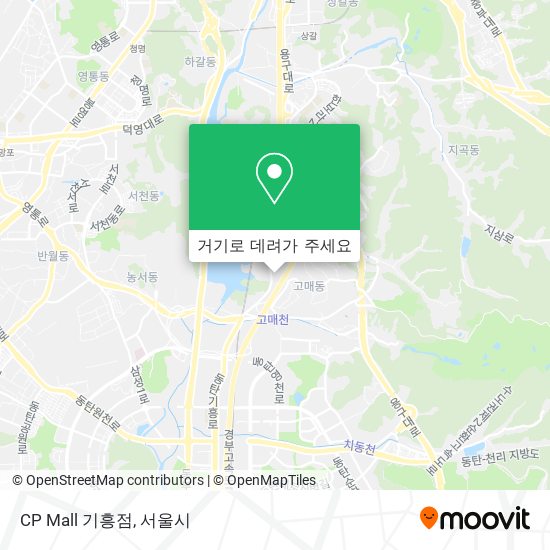 CP Mall 기흥점 지도