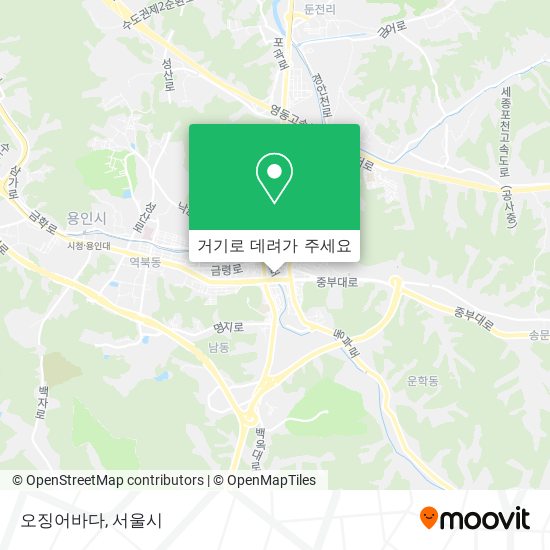 오징어바다 지도