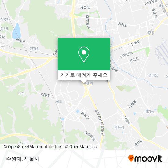 수원대 지도